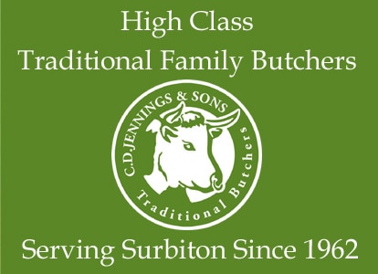 Jennings Butchers serving surbiton since 1962