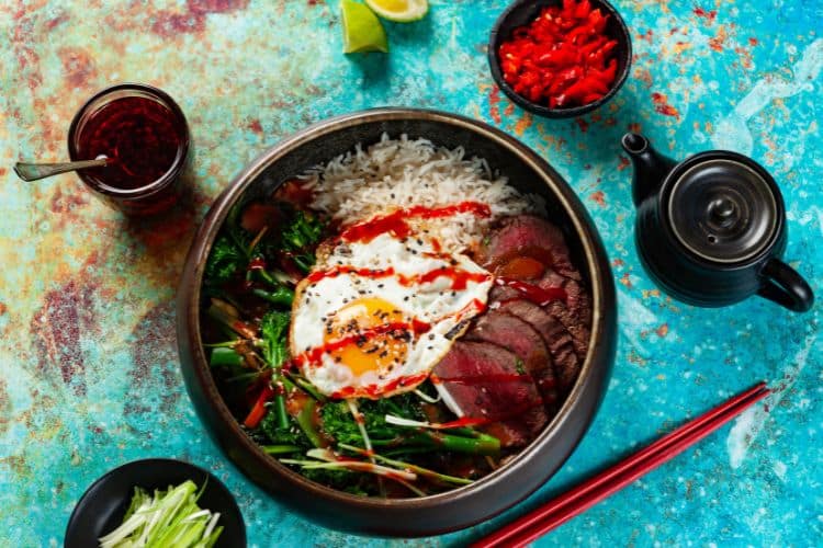 Venison Bibimbap
