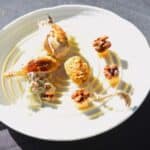 Roasted partridge crown